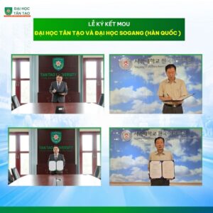 TRƯỜNG ĐẠI HỌC TÂN TẠO KÝ KẾT MOU VỚI ĐẠI HỌC SOGANG (HÀN QUỐC), MỞ RỘNG CƠ HỘI HỌC TIẾNG HÀN VÀ HỌC TẬP QUỐC TẾ 1 NTT VINH LONG