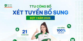 Xét tuyển bổ sung đợt 1