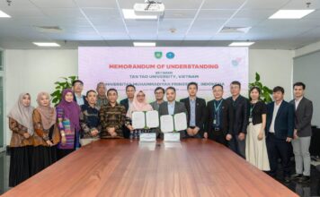 TRƯỜNG ĐH TÂN TẠO KÝ KẾT HỢP TÁC CHIẾN LƯỢC VỚI TRƯỜNG ĐH MUHAMMADIYAH PRINGSEWU (INDONESIA)