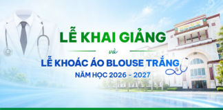 THÔNG BÁO LỄ KHAI GIẢNG NĂM HỌC 2026–2027 VÀ NGHI THỨC KHOÁC ÁO BLOUSE TRẮNG Web 1200x630 1