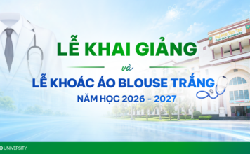 THÔNG BÁO LỄ KHAI GIẢNG NĂM HỌC 2026–2027 VÀ NGHI THỨC KHOÁC ÁO BLOUSE TRẮNG